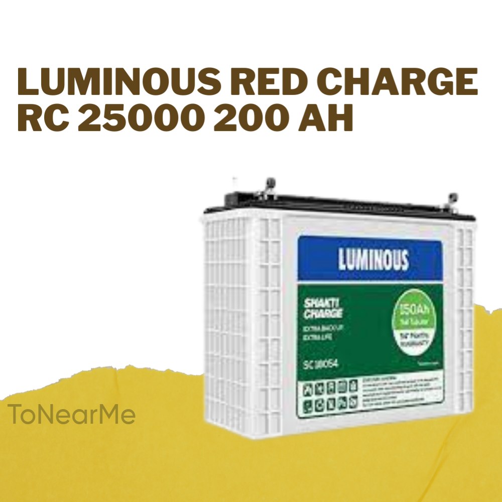 Luminous Red Charge RC 25000 200 Ah
